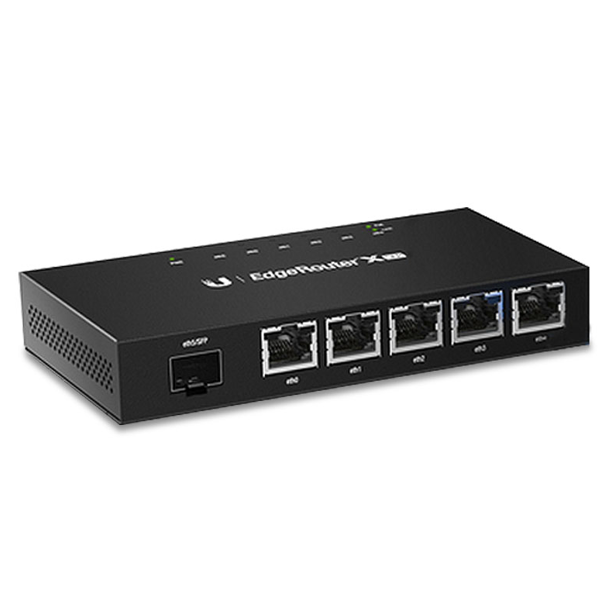 5 Port SFP 880MHz 20W POE Gigabit Wired Router UBNT ER-X-SFP