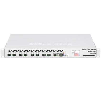 16G OS 1.2GHz 10 Gigabit Wired Router Mikrotik CCR1072-1G-8S+
