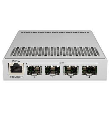 10W 10Gb 800MHz Network Management Switch MikroTik CRS305-1G-4S+IN