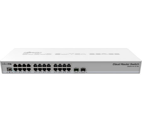 MikroTik CRS326-24G-2S+RM 160Gbps 24W ROS Dual System Switch