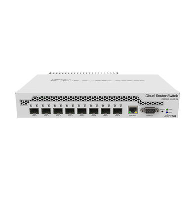 10G 23W 176Gbps Fiber Optic Switch MikroTik CRS309-1G-8S+IN