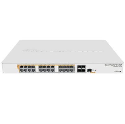 MikroTik CRS328-24P-4S+RM 4-port 10 Gigabit 24 port Poe Gigabit Network Management routing switch
