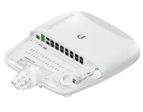 UBNT outdoor L2 switch EdgePoint EP-S16 10Gbps 54v or 24v 6A POE power supply