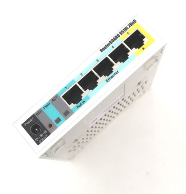 MikroTik RB951Ui-2HnD 2.4GHz AP with five Ethernet ports and PoE output