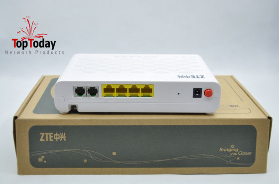 ZTE ONU ZTE F620 2TEL POTS+4FE port GPON ONU English firmware Bridge Router mode