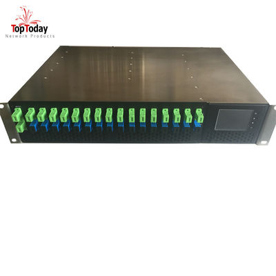 1550nm 24dBm 26dBm catv optical amplifier EDFA dual pump and SNMP EDFA