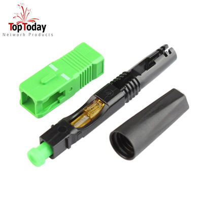 Ftth telecom grade hot melt type SC/APC SC/UPC fiber optic fast connector