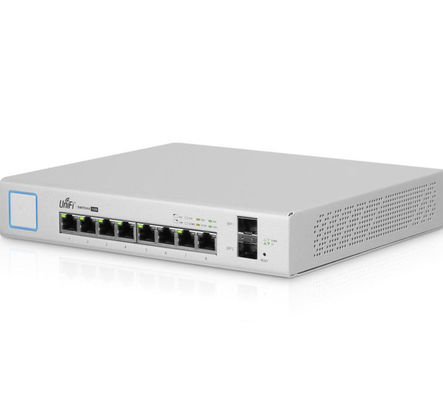 Two Layer 16Gbps 40W Gigabit Ethernet POE Switch UBNT US-8-5