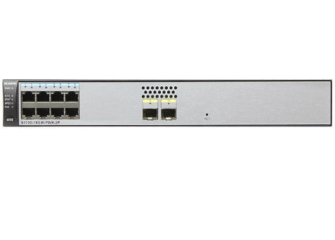 15 Mpps 2 Gig SFP Ports Fiber Optic Switch S1720-10GW-PWR-2P