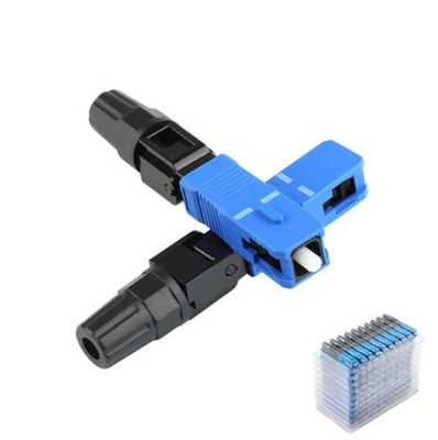 0.1dB FTTH Fiber Optic Adapters fast/quick connector SC UPC/SC APC