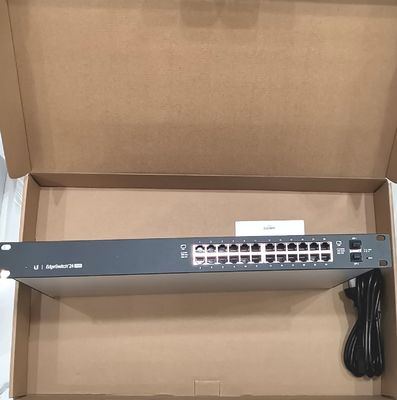 UBNT Edgeswitch ES-24-250W Fiber Optic Switch PoE Network Management Switch