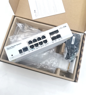 MikroTik CRS112-8G-4S-IN 1.6Gbps 4SFP Router Gigabit Routing Switch