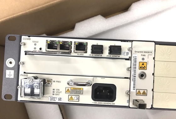 CCMB PAMB ONU Equipment HuaMei MA5818 FTTC Gpon Olt Device